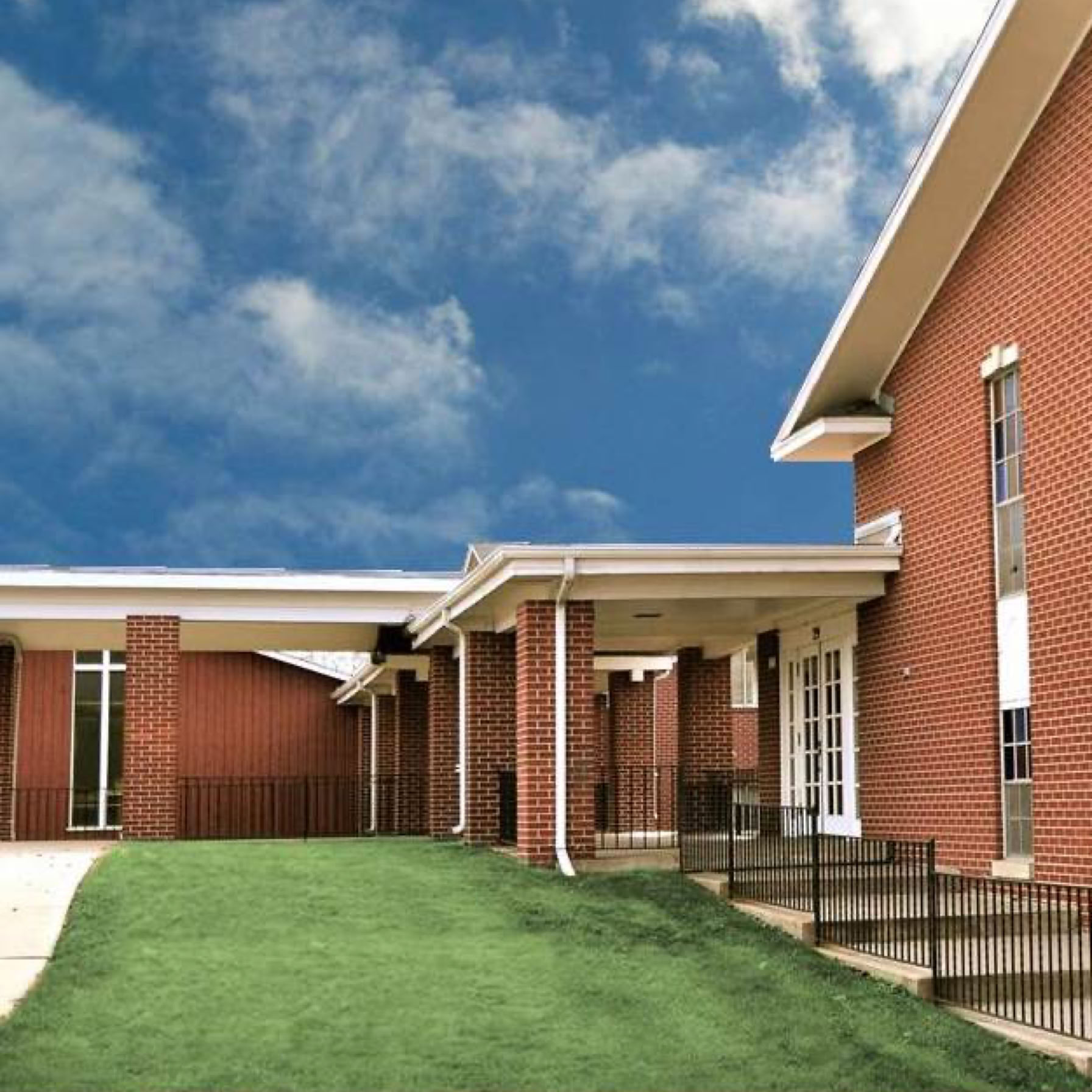 Central Baptist Church east entrance to Worship Center